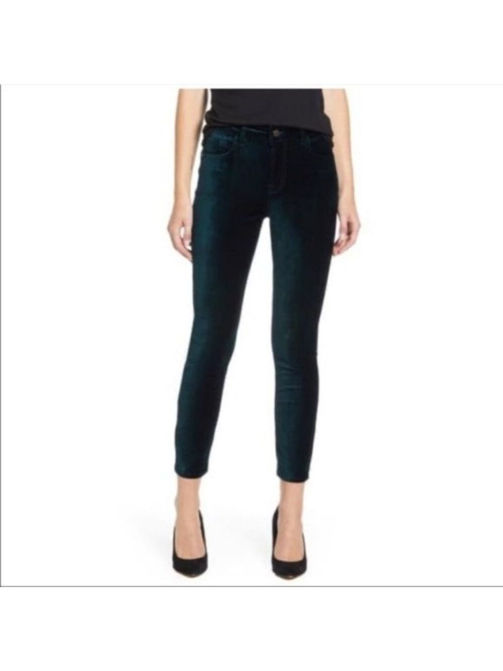 🎁 Jen7 By 7 For All Mankind Stretch Velvet Ankle